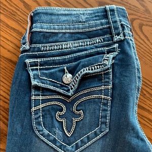 Rock Revival Capri Jeans